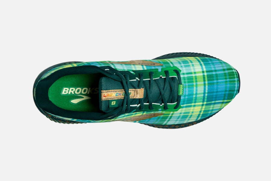 Brooks Launch Gts 8 Road Löparskor Dam - Gröna/Guld - 5842-LYJOX